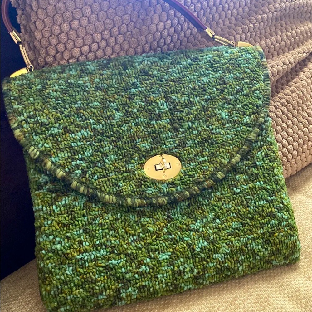 Go Everywhere Carpet Bag Vintage Boyd Purse Company. Unique Find.
